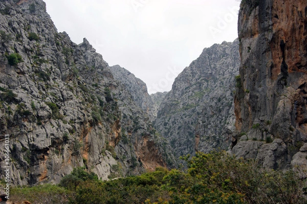 Obraz Tramuntana mountain range on the Mallorca island