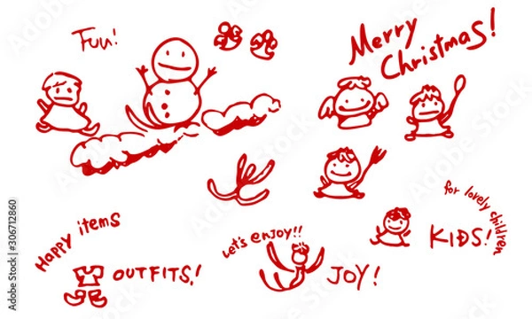 Obraz 楽しいクリスマス！Happy christmas !