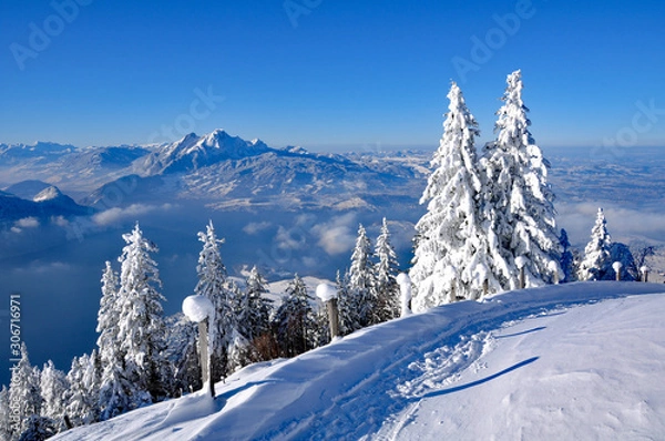 Obraz Schneelandschaft