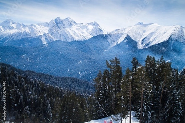 Fototapeta горы Кавказа