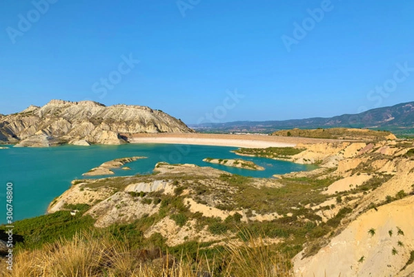 Fototapeta Paisaje Lunar, Librilla, España