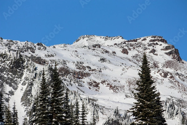 Obraz mountains in winter