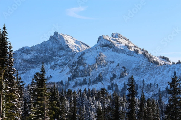Obraz mountains in winter