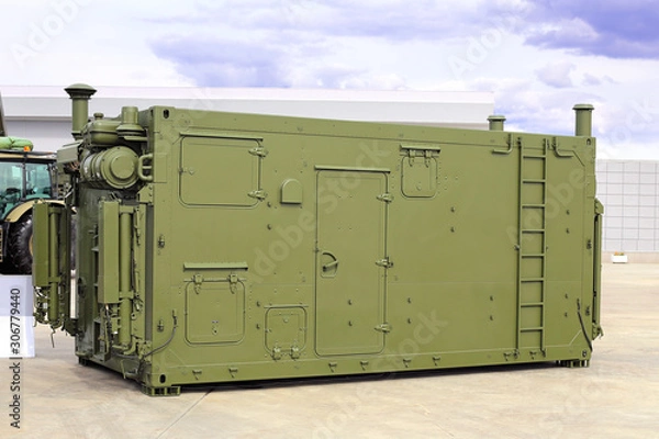 Obraz Army field  power station