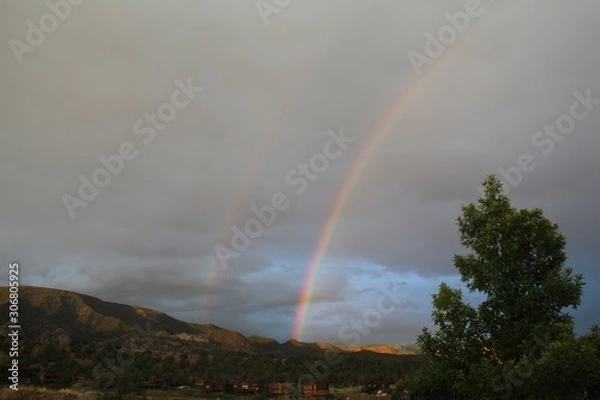 Obraz Double rainbow