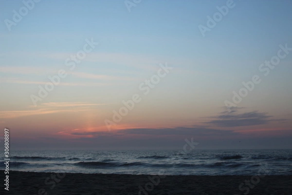 Fototapeta Sunset Over Sea