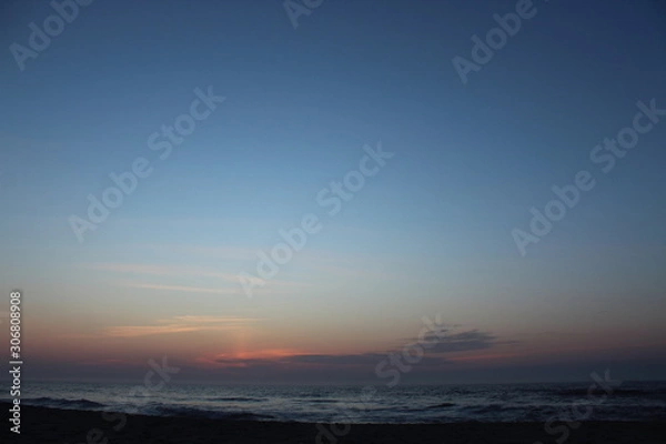 Fototapeta Sunset Over Sea