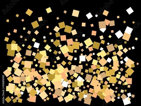 Fototapeta Colorful inspiring festive confetti.