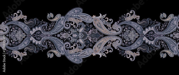 Fototapeta Classic paisley pattern, wallpaper pattern