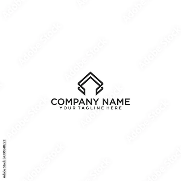 Obraz Letter A logo icon design template elements - vector