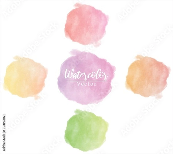 Fototapeta Abstract Watercolor Background Collection