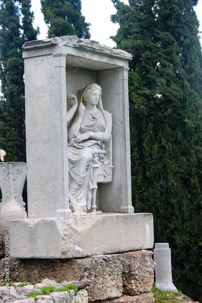 Fototapeta funeral statue