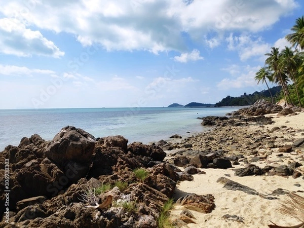 Obraz Rock coastline
