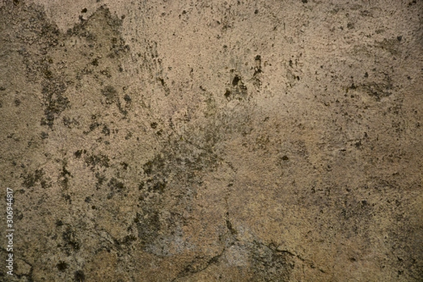 Fototapeta Old concrete wall, seamless texture background photo, ancient