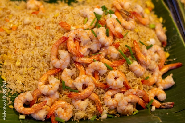 Obraz Shrimp Fried Rice.