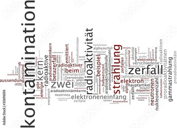 Fototapeta Kontamination