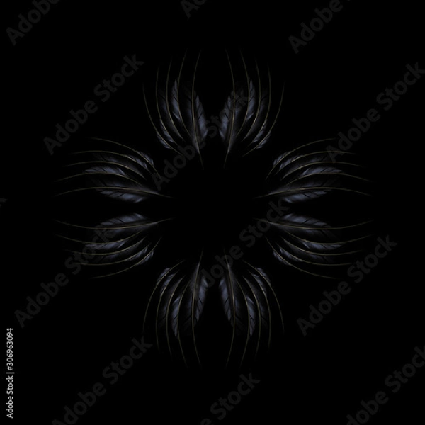 Obraz Abstract Feather Art