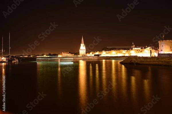 Obraz La Rochelle by Night 