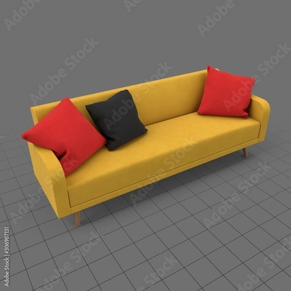 Fototapeta Nowoczesna sofa