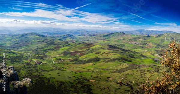 Obraz Panorama dal Monte Altesina