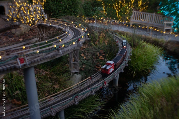 Obraz bridge in the park