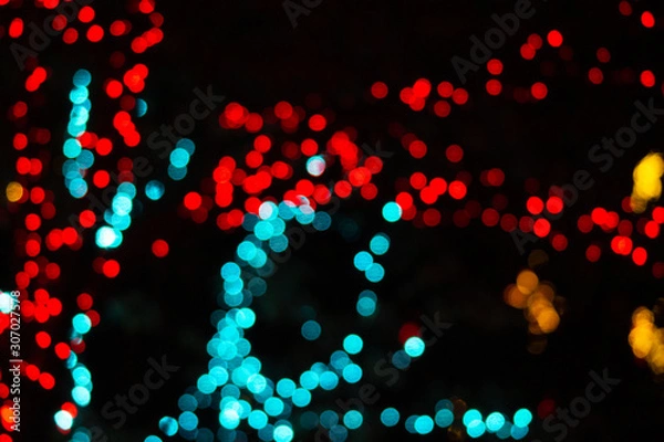 Obraz abstract background with hearts