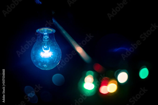 Obraz Glühlampe, lichterkette