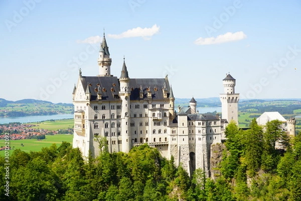 Fototapeta ノイシュヴァンシュタイン城