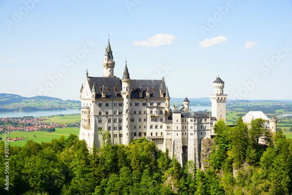 Obraz ノイシュヴァンシュタイン城