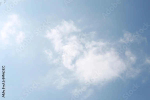 Fototapeta blue sky with clouds