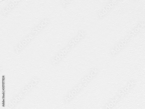 Obraz White Paper Texture also look like white cement wall texture. The textures can be used for background of text or any contents on Christmas or snow festival.
