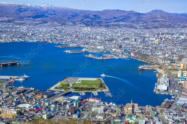 Obraz 函館山からの眺め