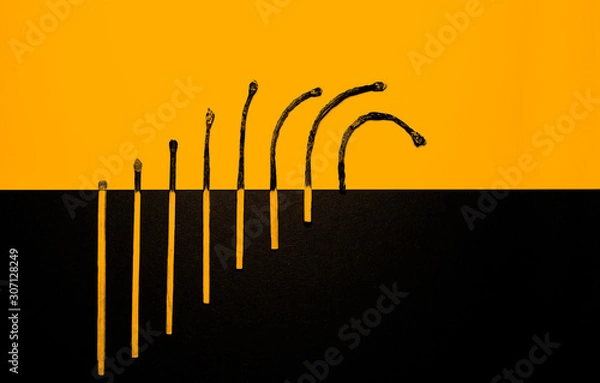 Fototapeta Streichholz