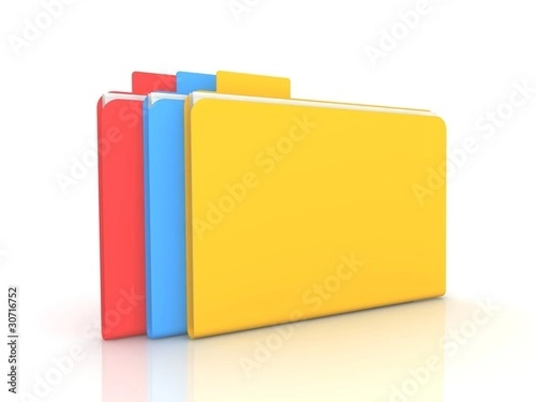 Obraz Folder concept