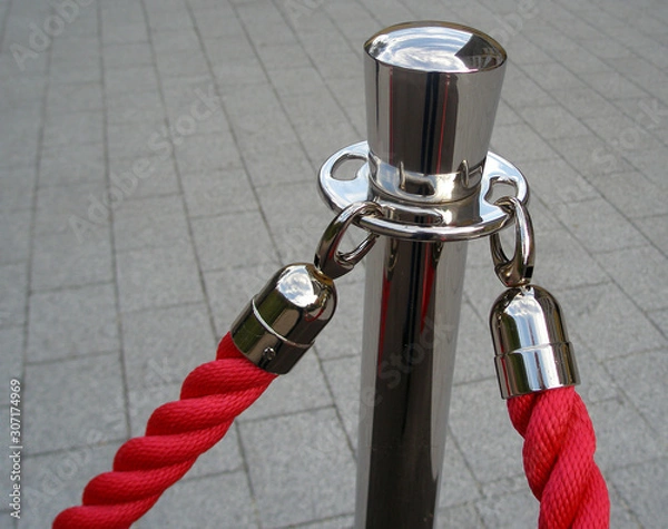 Fototapeta Absperrung