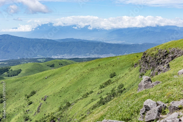 Fototapeta 高原の風景