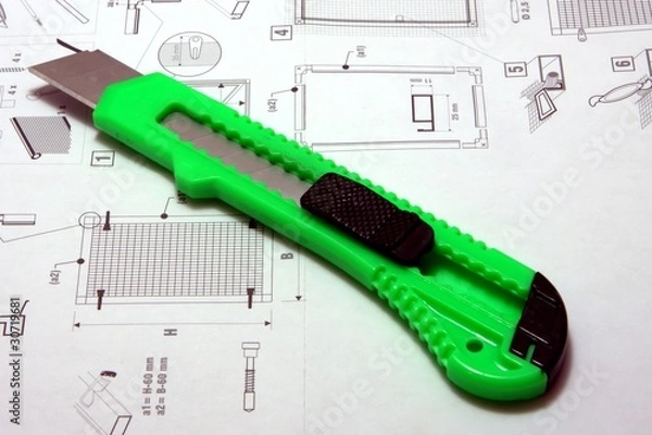 Obraz Green cutter