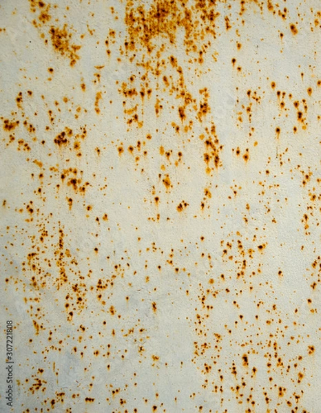 Fototapeta old rusted metal. Iron rust background and texture