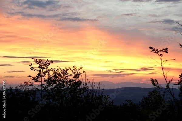 Obraz lever du soleil