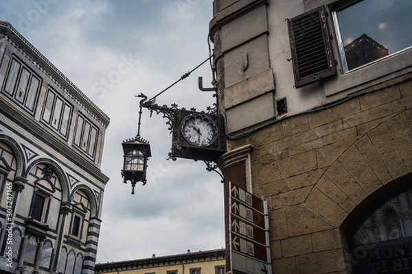 Fototapeta wall clock