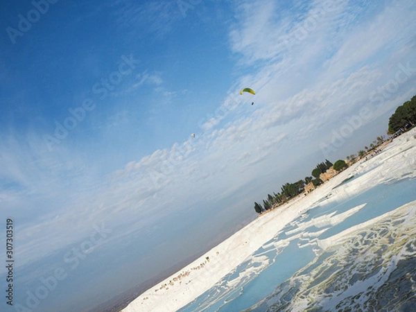 Fototapeta トルコ、トルコ旅行、Turkey、トルコの景色、、犬、仔犬、家族、図書館、パムッカレ、絶景、パラグライダー、図書館、エフェス、エフェス図書館、エフェス遺跡、アクロポリス、木馬、遺跡、