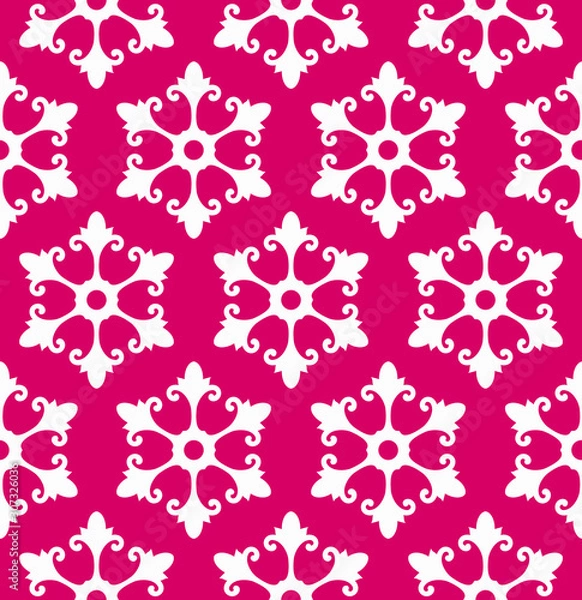 Fototapeta seamless pattern with flowers