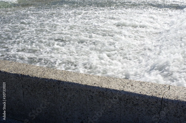 Fototapeta 速い水の流れ