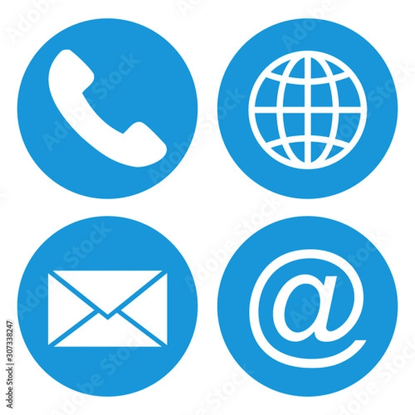 Obraz website icon set vector design symbol