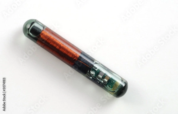 Obraz close up rfid tags