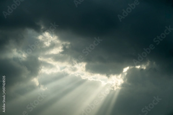 Obraz 神秘的な太陽の光