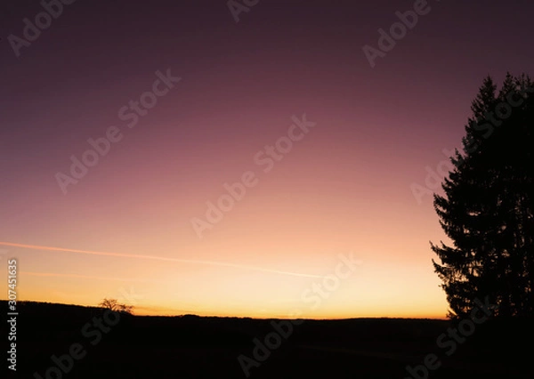 Obraz Amazing sunset