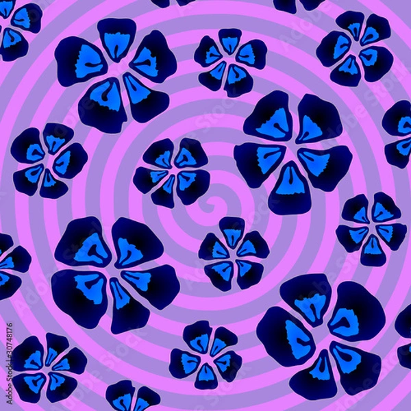 Obraz hintergrund blüten III