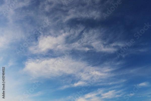 Fototapeta blue sky with clouds