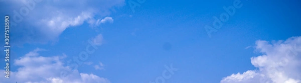 Fototapeta Beautiful and amazing clouds in the blue sky